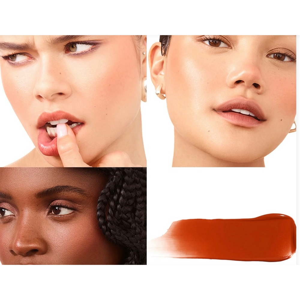New Freck Beauty Blush Cheekslime Lip + Cheek Tint Fielding, soft rust shade